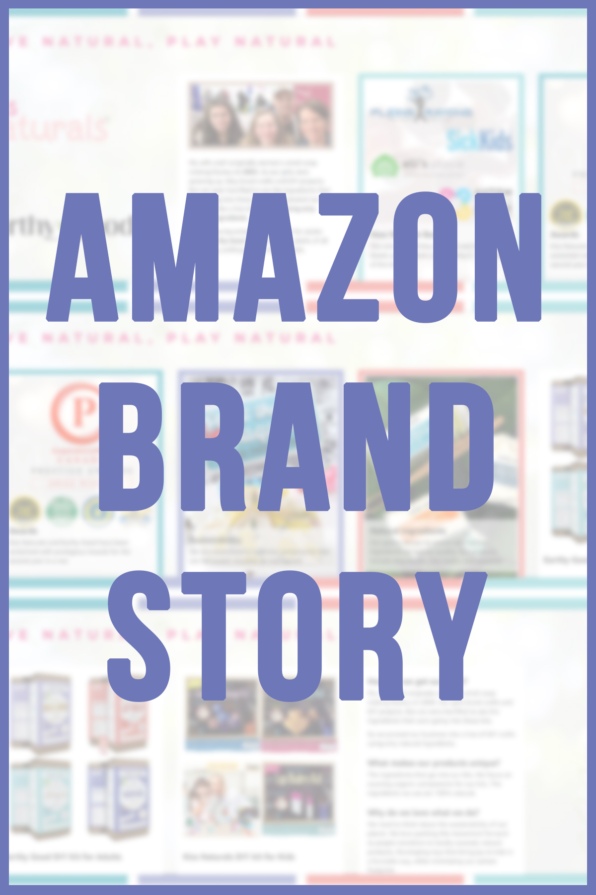 Amazon Brand Story Designing